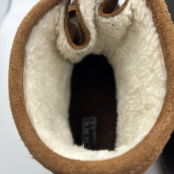 Sperry Top-Sider Rip duck Boots w/faux fur tan & brown SZ 9 waterproof outdoor - Picture 6 of 16